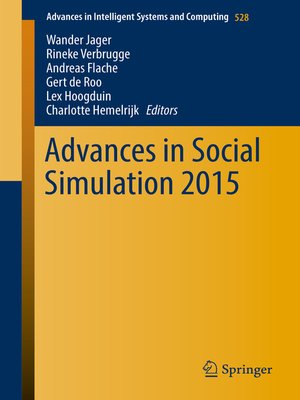 cover image of Advances in Social Simulation 2015